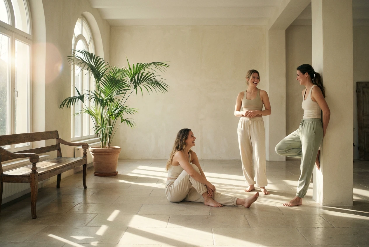 Post-class stretching