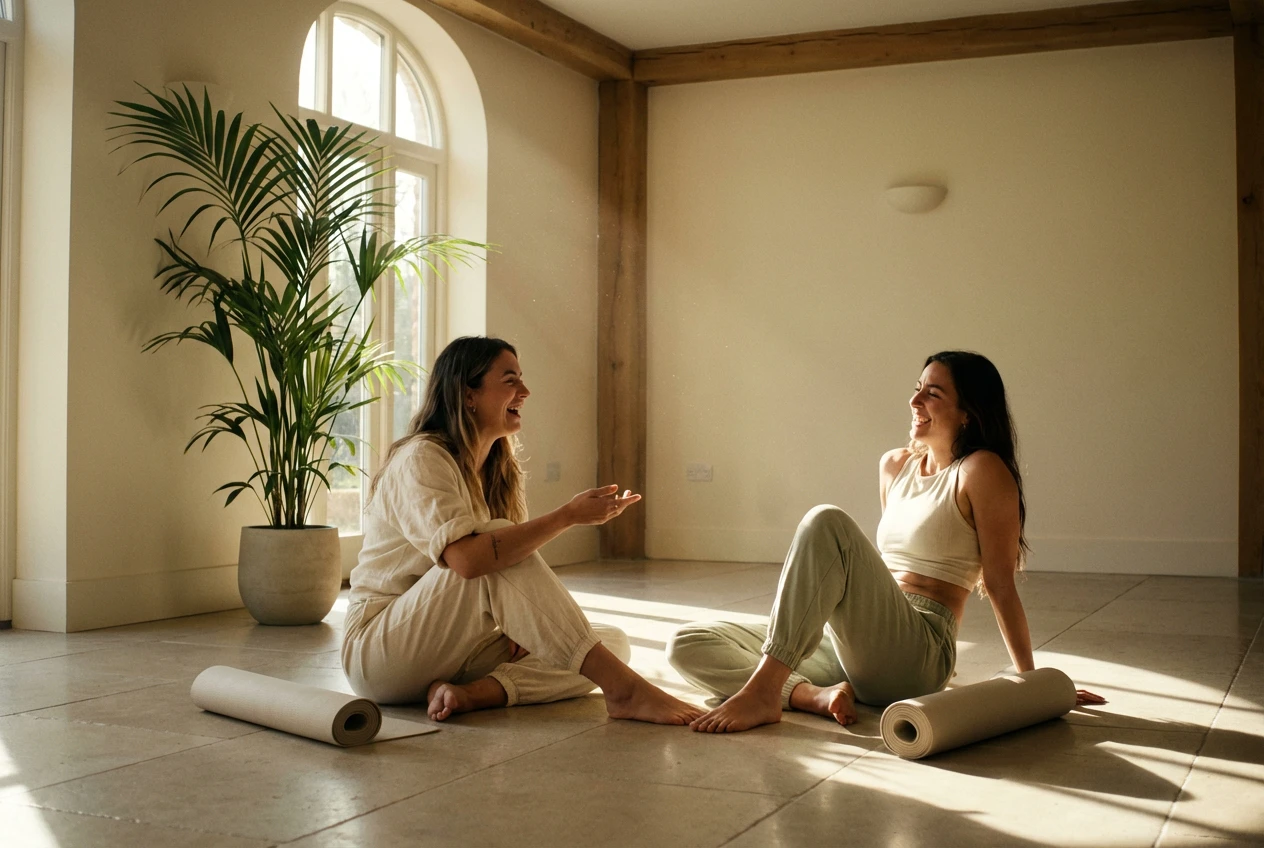 Post-class conversation